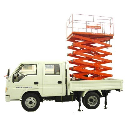 truck-mounted scissor lift platform